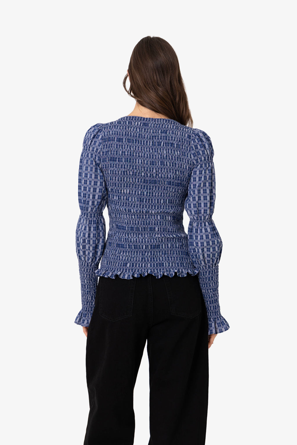 The Iris Smocked Top