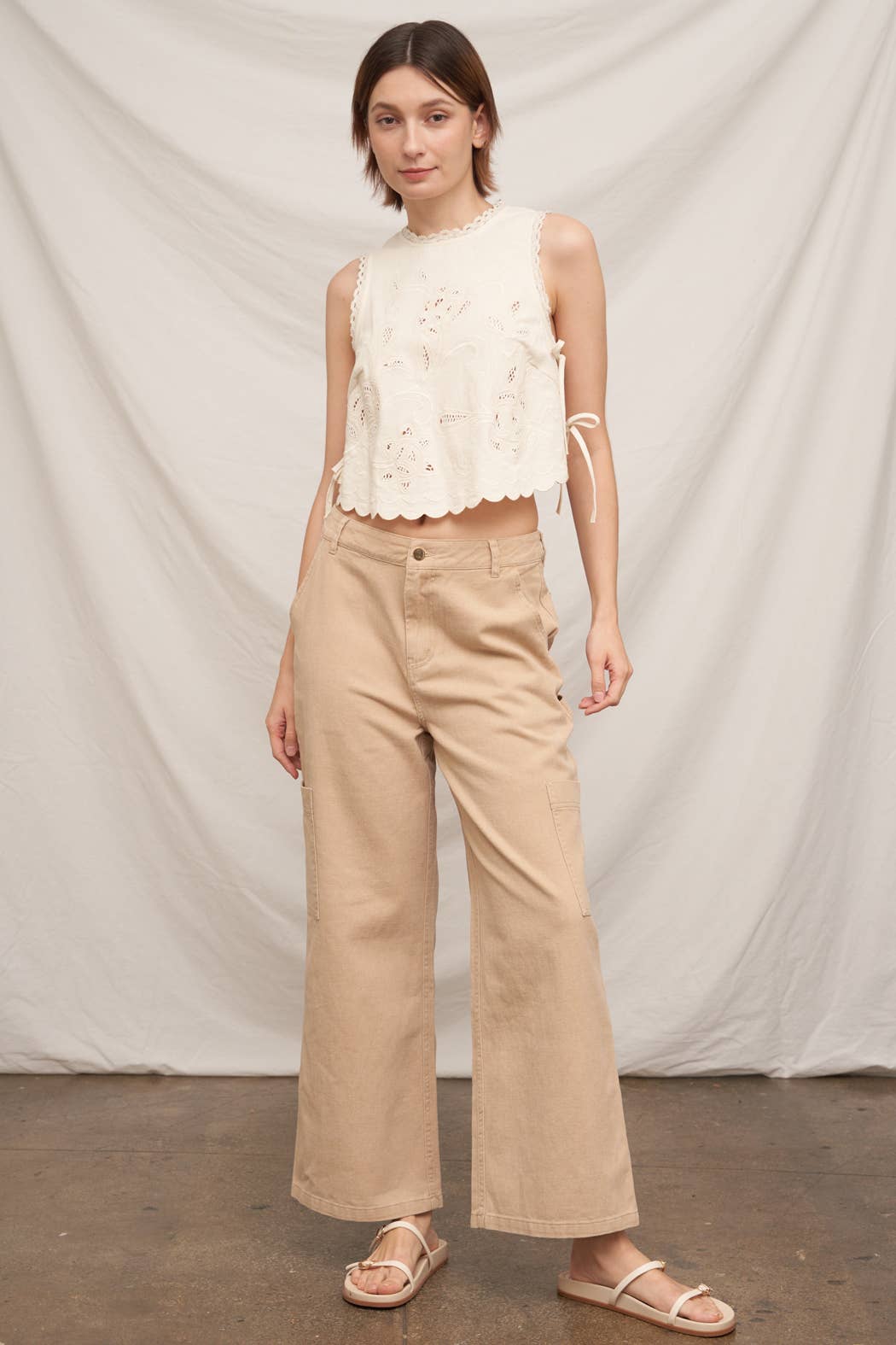 The Zoe Embroidered Top