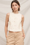 The Zoe Embroidered Top