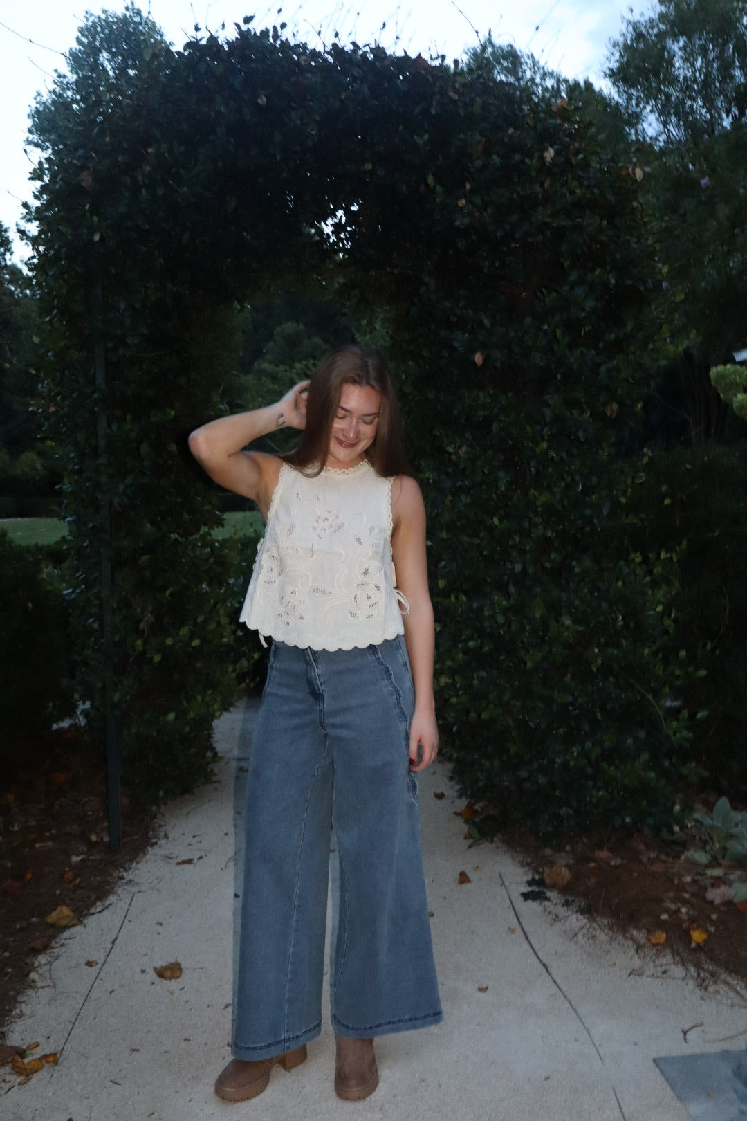 The Zoe Embroidered Top