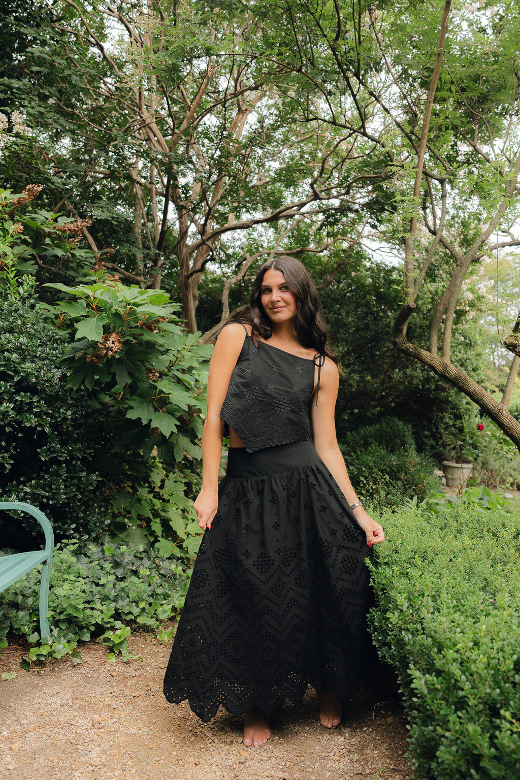 The Charlotte Scalloped Eyelet Set