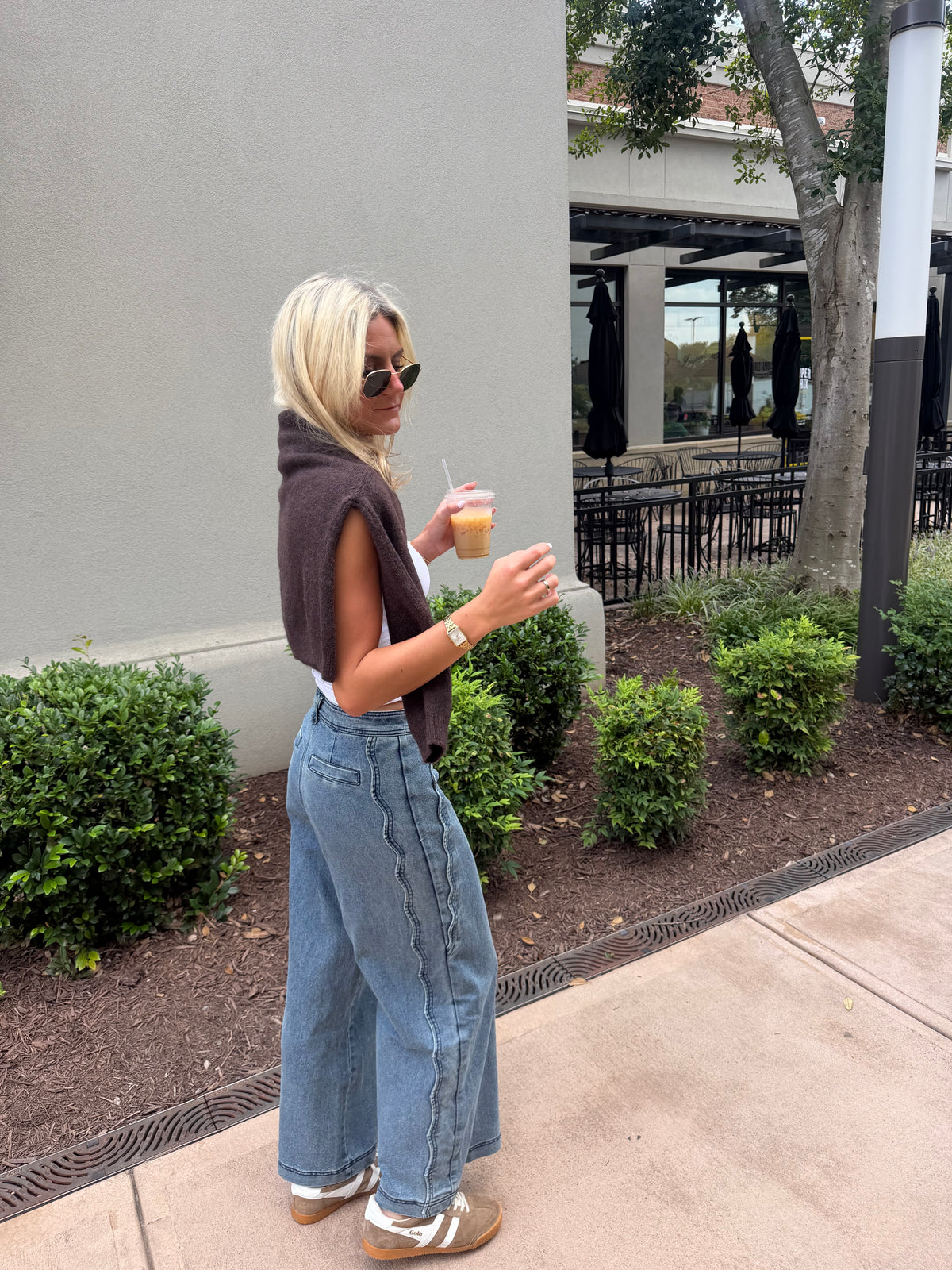 The Hollis Wide Leg Denim
